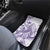 Purple Hawaii Car Mats Humpback Whale Tattoo Polynesian Tribal Ocean Vibes