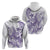Purple Hawaii Hoodie Humpback Whale Tattoo Polynesian Tribal Ocean Vibes