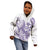 Purple Hawaii Kid Hoodie Humpback Whale Tattoo Polynesian Tribal Ocean Vibes