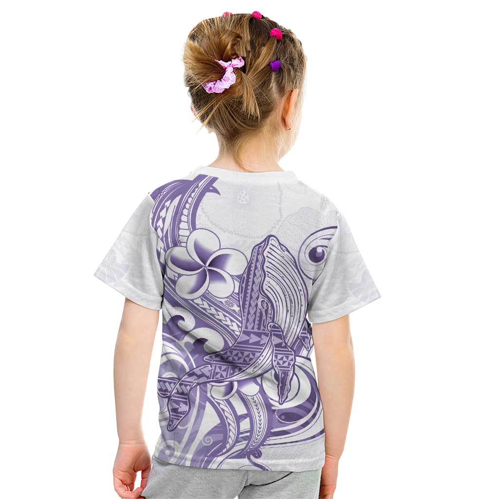 Purple Hawaii Kid T Shirt Humpback Whale Tattoo Polynesian Tribal Ocean Vibes
