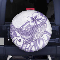 Purple Hawaii Spare Tire Cover Humpback Whale Tattoo Polynesian Tribal Ocean Vibes