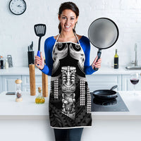 Tiki Drum Hawaii Apron Hawaiian Kakau Tattoo Style