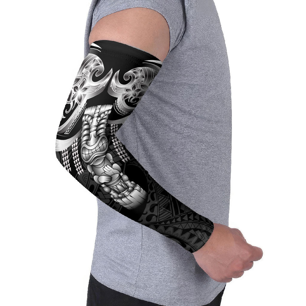 Tiki Drum Hawaii Arm Sleeves Hawaiian Kakau Tattoo Style