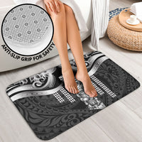 Tiki Drum Hawaii Bathroom Set Hawaiian Kakau Tattoo Style