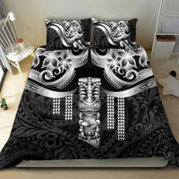 Tiki Drum Hawaii Bedding Set Hawaiian Kakau Tattoo Style