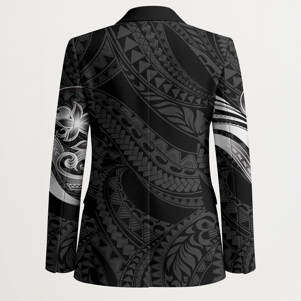 Tiki Drum Hawaii Blazer Hawaiian Kakau Tattoo Style