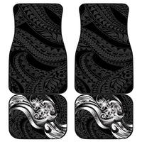 Tiki Drum Hawaii Car Mats Hawaiian Kakau Tattoo Style