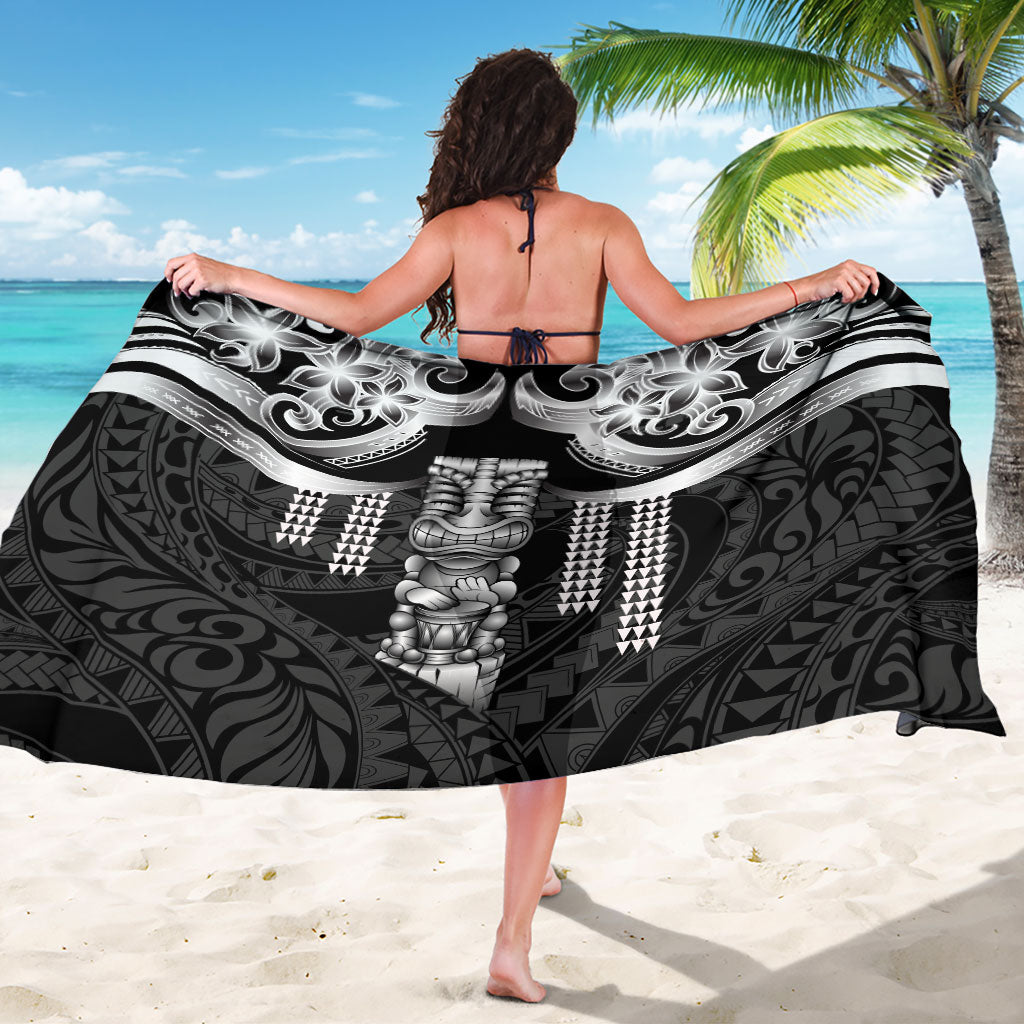 Tiki Drum Hawaii Sarong Hawaiian Kakau Tattoo Style