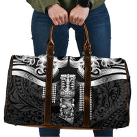 Tiki Drum Hawaii Travel Bag Hawaiian Kakau Tattoo Style