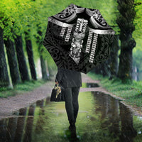 Tiki Drum Hawaii Umbrella Hawaiian Kakau Tattoo Style