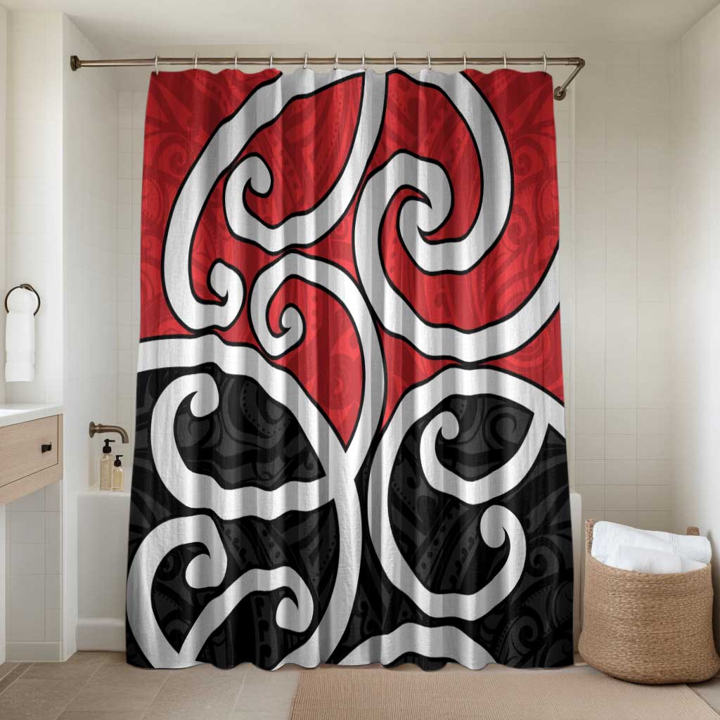 New Zealand Bathroom Set Maori Koru Tino Rangatiratanga Color - Polynesian Pride