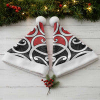 New Zealand Christmas Santa Hat Maori Koru Tino Rangatiratanga Color - Polynesian Pride