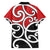 New Zealand Family Matching Off The Shoulder Long Sleeve Dress and Hawaiian Shirt Maori Koru Tino Rangatiratanga Color - Polynesian Pride