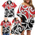 New Zealand Family Matching Off Shoulder Short Dress and Hawaiian Shirt Maori Koru Tino Rangatiratanga Color - Polynesian Pride
