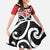 New Zealand Family Matching Summer Maxi Dress and Hawaiian Shirt Maori Koru Tino Rangatiratanga Color - Polynesian Pride
