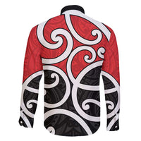 New Zealand Family Matching Tank Maxi Dress and Hawaiian Shirt Maori Koru Tino Rangatiratanga Color - Polynesian Pride
