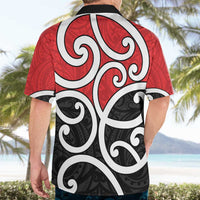 New Zealand Hawaiian Shirt Maori Koru Tino Rangatiratanga Color - Polynesian Pride