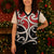 New Zealand Christmas Knitted V-Neck Vest Maori Koru Tino Rangatiratanga Color - Polynesian Pride