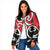 New Zealand Padded Jacket Maori Koru Tino Rangatiratanga Color - Polynesian Pride