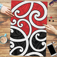 New Zealand Puzzle Maori Koru Tino Rangatiratanga Color - Polynesian Pride