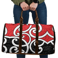 New Zealand Travel Bag Maori Koru Tino Rangatiratanga Color - Polynesian Pride