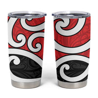 New Zealand Tumbler Cup Maori Koru Tino Rangatiratanga Color - Polynesian Pride