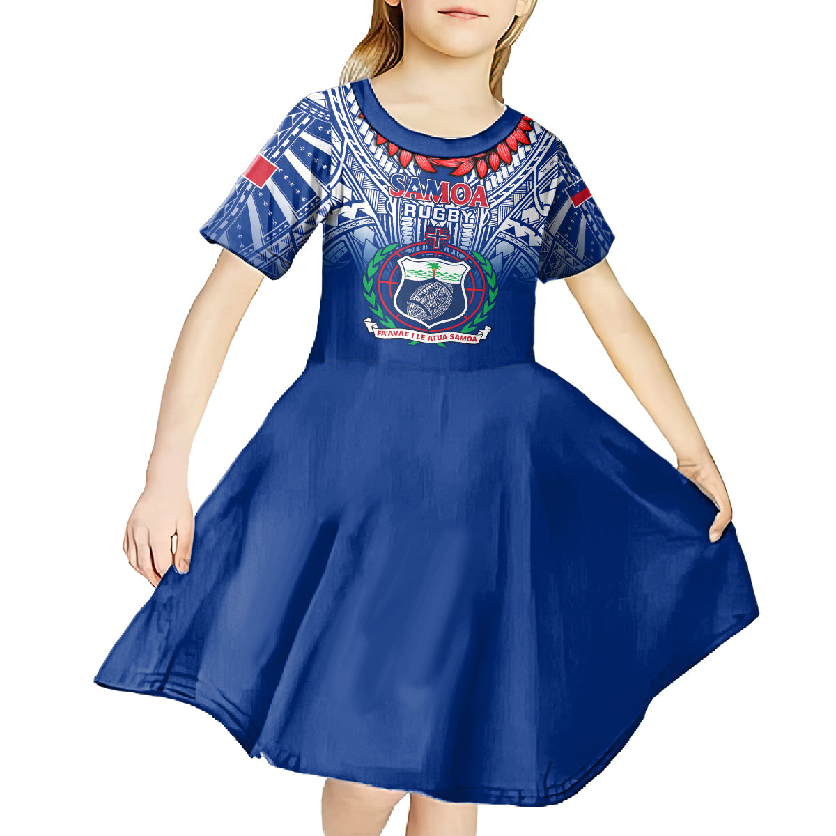 custom-samoa-rugby-kid-short-sleeve-dress-2023-go-manu-samoa-with-ula-fala-style