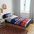 Personalised FAST Samoa Siapo Bedding Set Teuila Flowers Samoan Pattern - Polynesian Pride