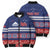 Personalised FAST Samoa Siapo Bomber Puffer Jacket Teuila Flowers Samoan Pattern - Polynesian Pride