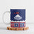 Personalised FAST Samoa Siapo Ceramic Mug Teuila Flowers Samoan Pattern - Polynesian Pride