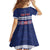 Personalised FAST Samoa Siapo Family Matching Off The Shoulder Long Sleeve Dress and Hawaiian Shirt Teuila Flowers Samoan Pattern - Polynesian Pride