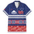 Personalised FAST Samoa Siapo Family Matching Off Shoulder Short Dress and Hawaiian Shirt Teuila Flowers Samoan Pattern - Polynesian Pride