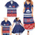 Personalised FAST Samoa Siapo Family Matching Summer Maxi Dress and Hawaiian Shirt Teuila Flowers Samoan Pattern - Polynesian Pride