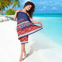 Personalised FAST Samoa Siapo Sarong Teuila Flowers Samoan Pattern - Polynesian Pride