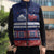 Personalised FAST Samoa Siapo Sleeveless Puffer Jacket Teuila Flowers Samoan Pattern - Polynesian Pride