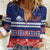 Personalised FAST Samoa Siapo Women Casual Shirt Teuila Flowers Samoan Pattern - Polynesian Pride