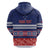 Personalised FAST Samoa Siapo Zip Hoodie Teuila Flowers Samoan Pattern - Polynesian Pride