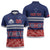 Personalised FAST Samoa Siapo Zipper Polo Shirt Teuila Flowers Samoan Pattern - Polynesian Pride