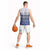 Personalised HRPP Samoa Siapo Basketball Jersey Teuila Flowers Samoan Pattern - Polynesian Pride