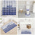 HRPP Samoa Siapo Bathroom Set Teuila Flowers Samoan Pattern - Polynesian Pride