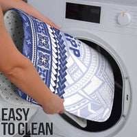 HRPP Samoa Siapo Bathroom Set Teuila Flowers Samoan Pattern - Polynesian Pride