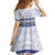 Personalised HRPP Samoa Siapo Family Matching Off The Shoulder Long Sleeve Dress and Hawaiian Shirt Teuila Flowers Samoan Pattern - Polynesian Pride