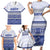 Personalised HRPP Samoa Siapo Family Matching Short Sleeve Bodycon Dress and Hawaiian Shirt Teuila Flowers Samoan Pattern - Polynesian Pride