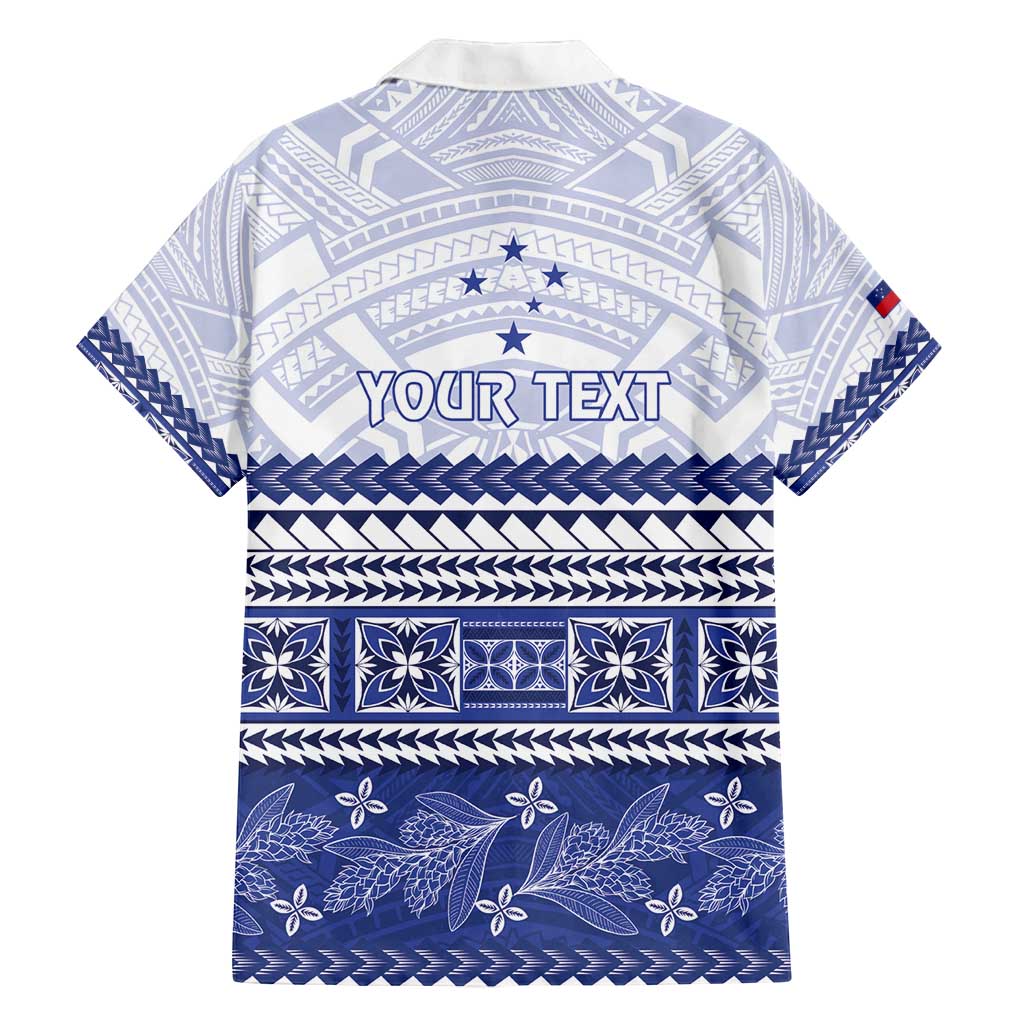 Personalised HRPP Samoa Siapo Family Matching Tank Maxi Dress and Hawaiian Shirt Teuila Flowers Samoan Pattern - Polynesian Pride