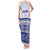 Personalised HRPP Samoa Siapo Family Matching Tank Maxi Dress and Hawaiian Shirt Teuila Flowers Samoan Pattern - Polynesian Pride