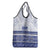 HRPP Samoa Siapo Grocery Bag Teuila Flowers Samoan Pattern - Polynesian Pride