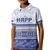Personalised HRPP Samoa Siapo Kid Polo Shirt Teuila Flowers Samoan Pattern - Polynesian Pride