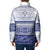 Personalised HRPP Samoa Siapo Padded Jacket Teuila Flowers Samoan Pattern - Polynesian Pride