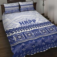HRPP Samoa Siapo Quilt Bed Set Teuila Flowers Samoan Pattern - Polynesian Pride