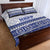 HRPP Samoa Siapo Quilt Bed Set Teuila Flowers Samoan Pattern - Polynesian Pride
